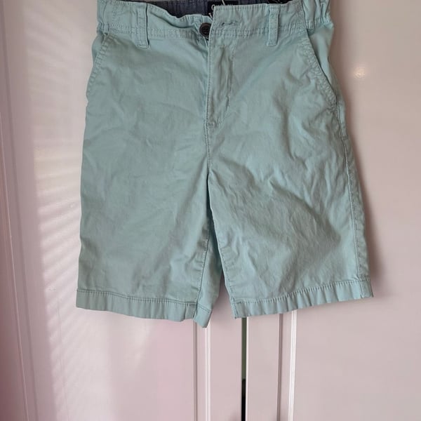 OshKosh B'gosh Chino Shorts Size 8/8A Mint Green Casual