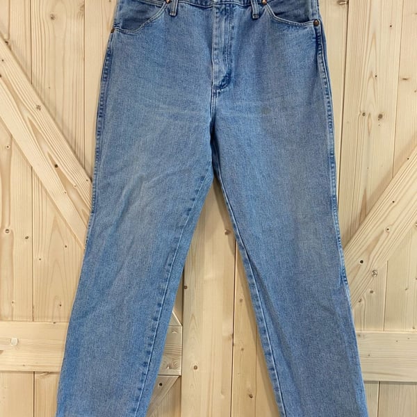 Wrangler 936ATW Jeans Size 35x30 Blue Denim Cowboy Cut