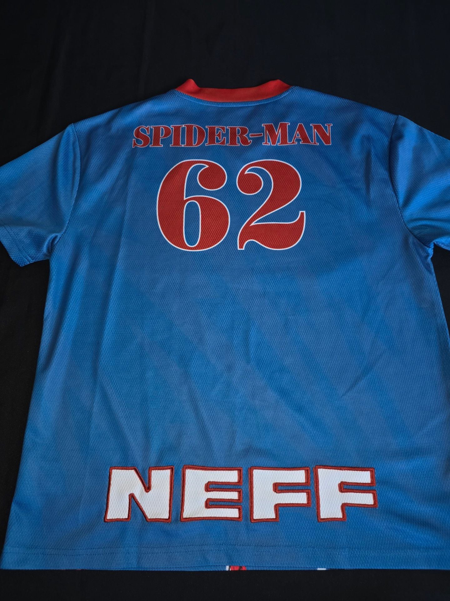 Marvel Neff Venom and spider man soccor shirts both Size Medium 7