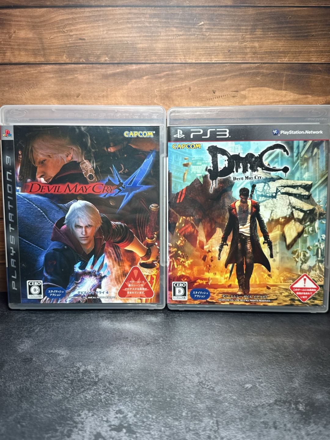 Devil May Cry 4 & DmC Devil May Cry PS3 Japan Lot 1