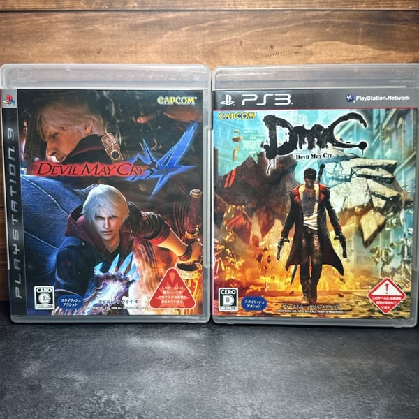 Devil May Cry 4 & DmC Devil May Cry PS3 Japan Lot