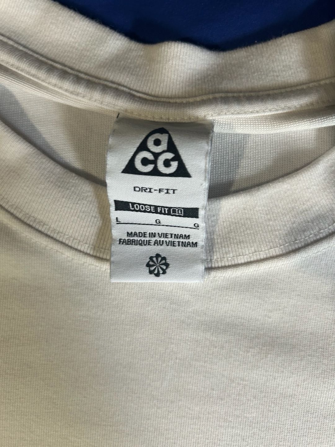 Nike ACG All Conditions Gear Graphic T-Shirt Off White 7