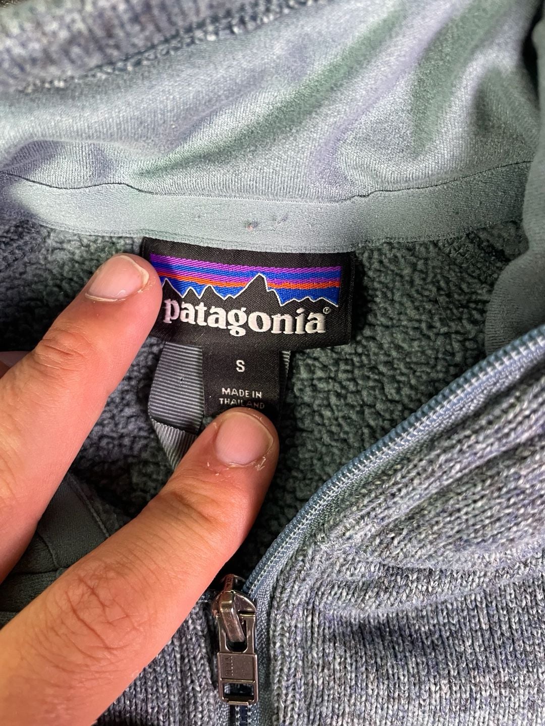 Patagonia Better Sweater 1/4 Zip Size S Gray Fleece Pullover 3