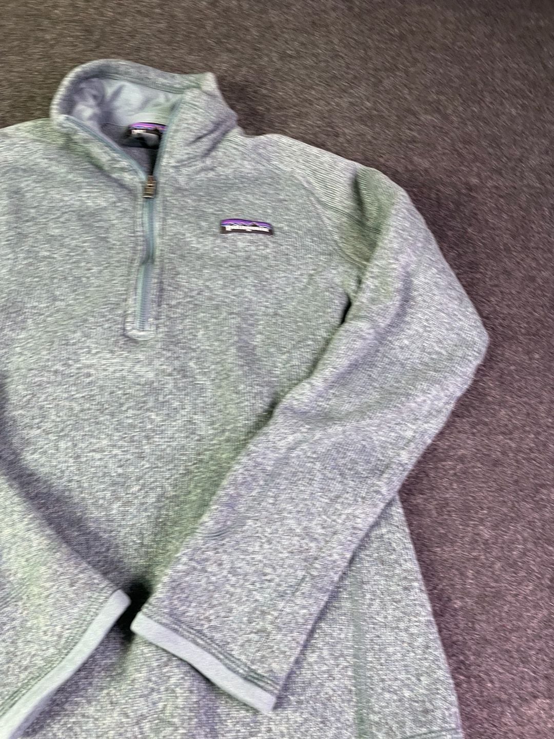 Patagonia Better Sweater 1/4 Zip Size S Gray Fleece Pullover 7