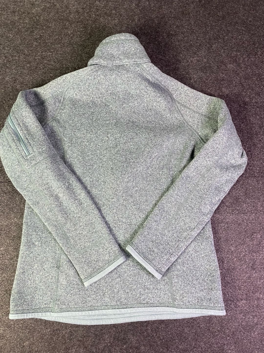 Patagonia Better Sweater 1/4 Zip Size S Gray Fleece Pullover 9
