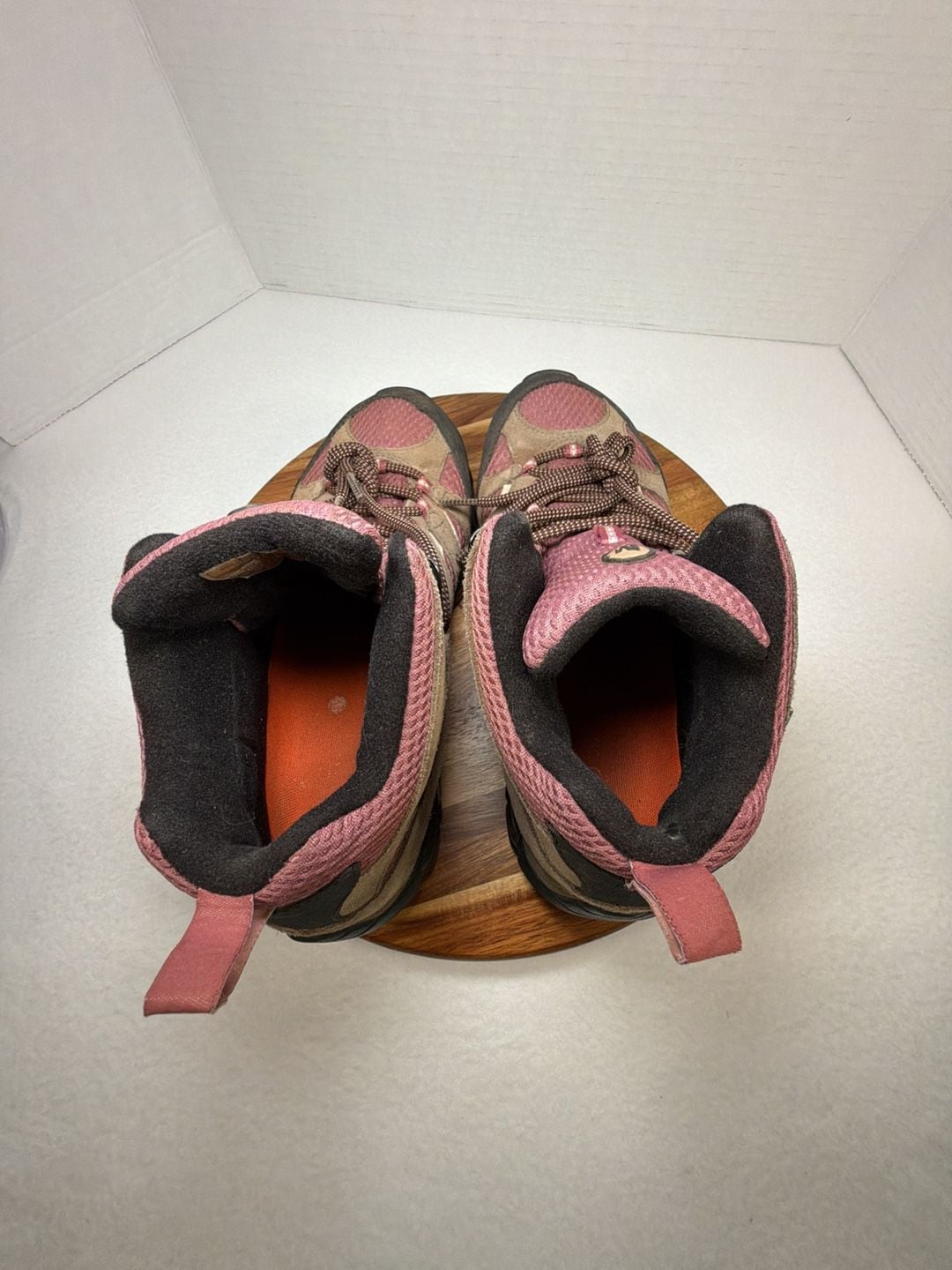 Merrell Moab 2 Mid Waterproof Hiking Boots Women’s Sz 9 Boulder Blush Adventure 9