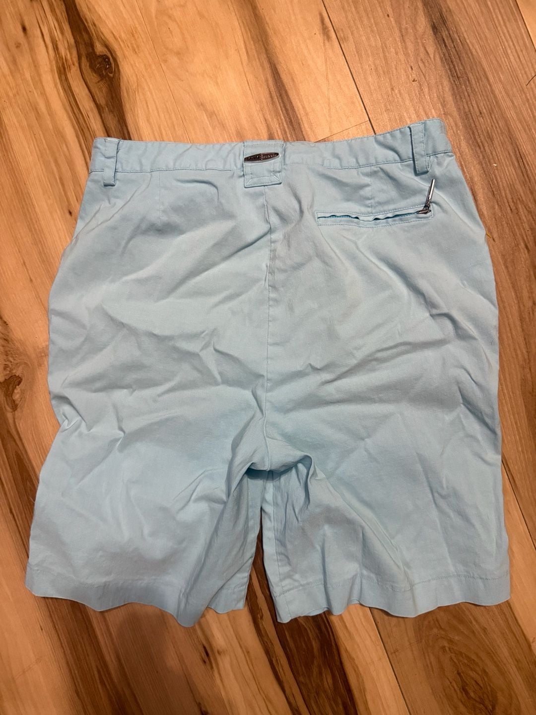 Jamie Sadock Women’s Size 8 Blue Golf Shorts Studded Zip Pockets Bermuda Stretch 4
