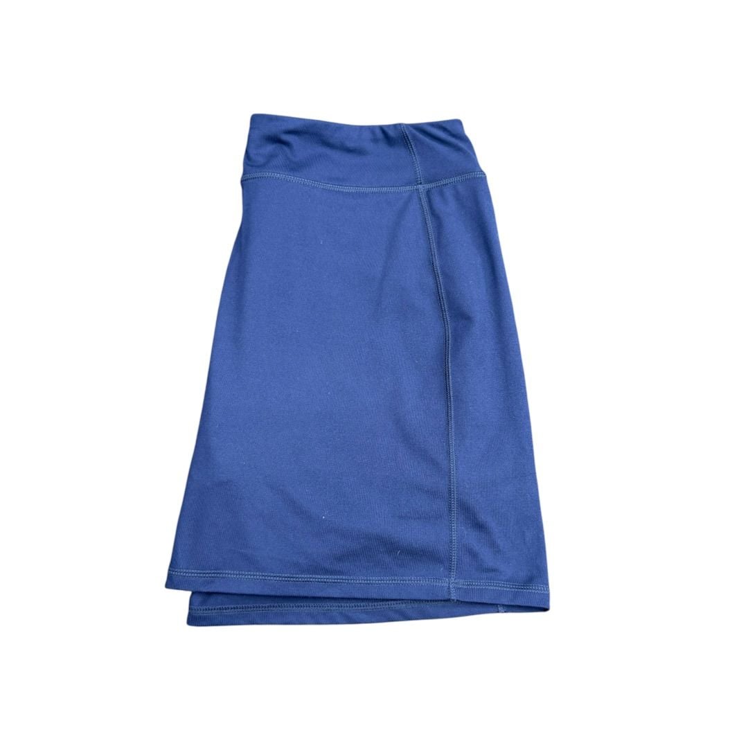 Lands' End Sport Skort Size M 10-12 Blue Athletic Tennis Skirt Pockets 3
