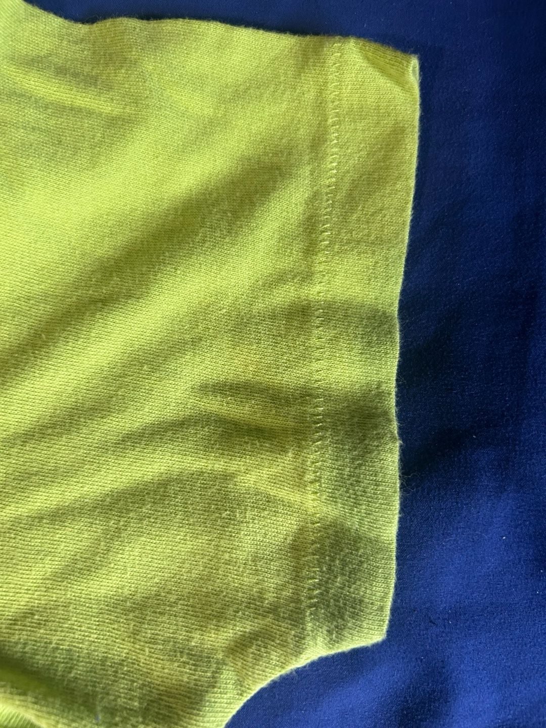 Vintage Abercrombie And Fitch Graphic T-Shirt XX-Large Lime Green Logo 5