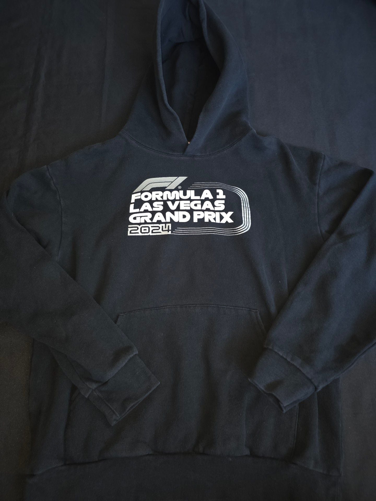 Formula 1 Las Vegas Grand Prix 2024 Hoodie Size S Black Licensed 3