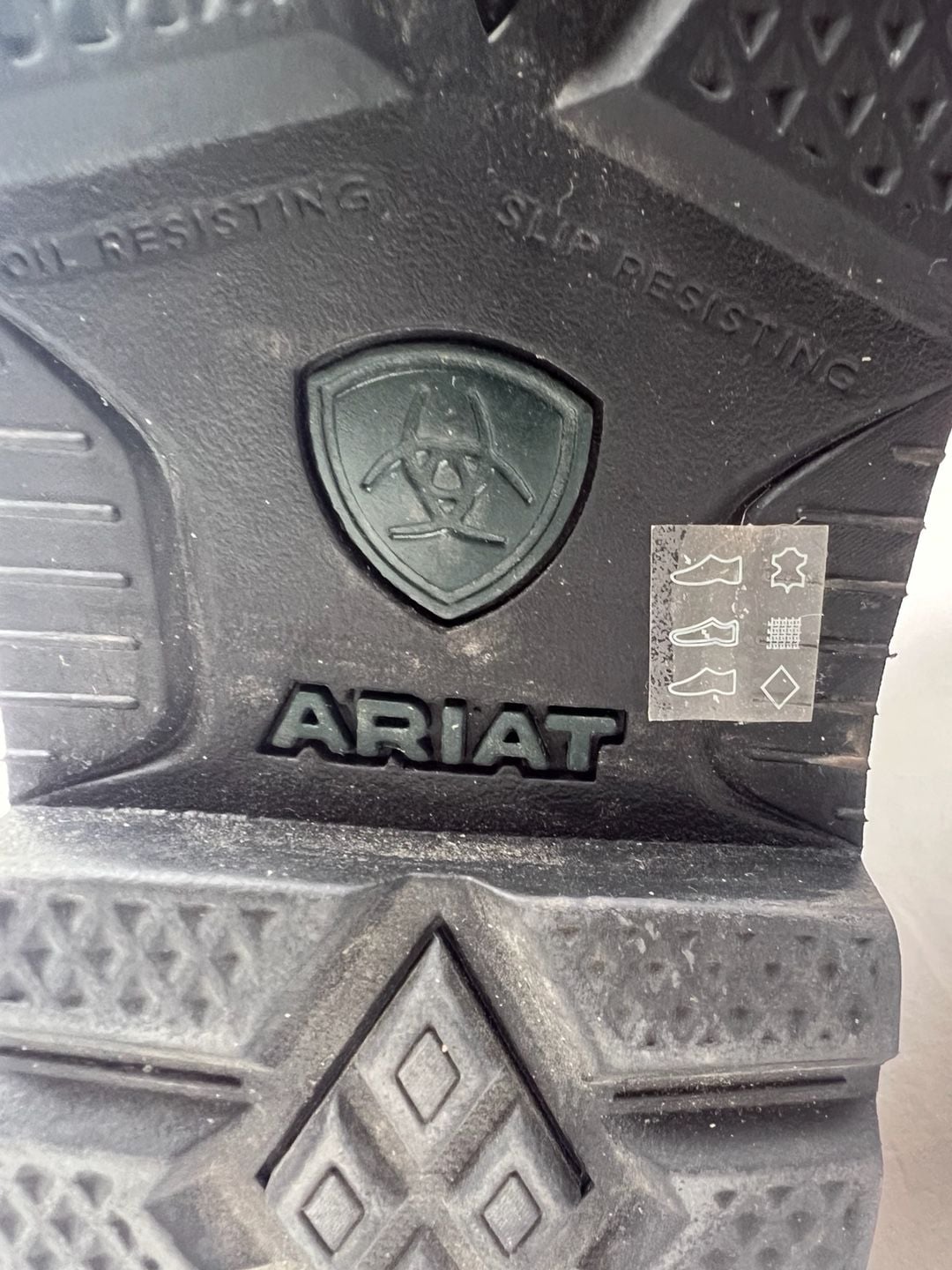 Ariat Groundbreaker Work Boots Brown Leather 6