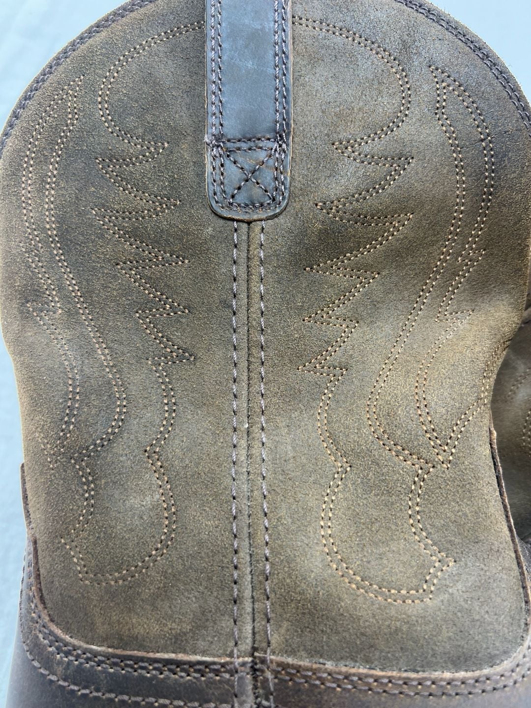 Ariat Groundbreaker Work Boots Brown Leather 10