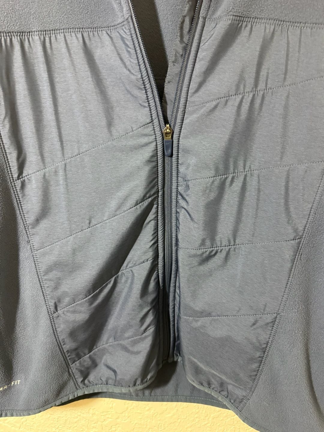 Nike Therma-FIT Hybrid Fleece Zip Jacket Size XL womens slate/navy Blue 5