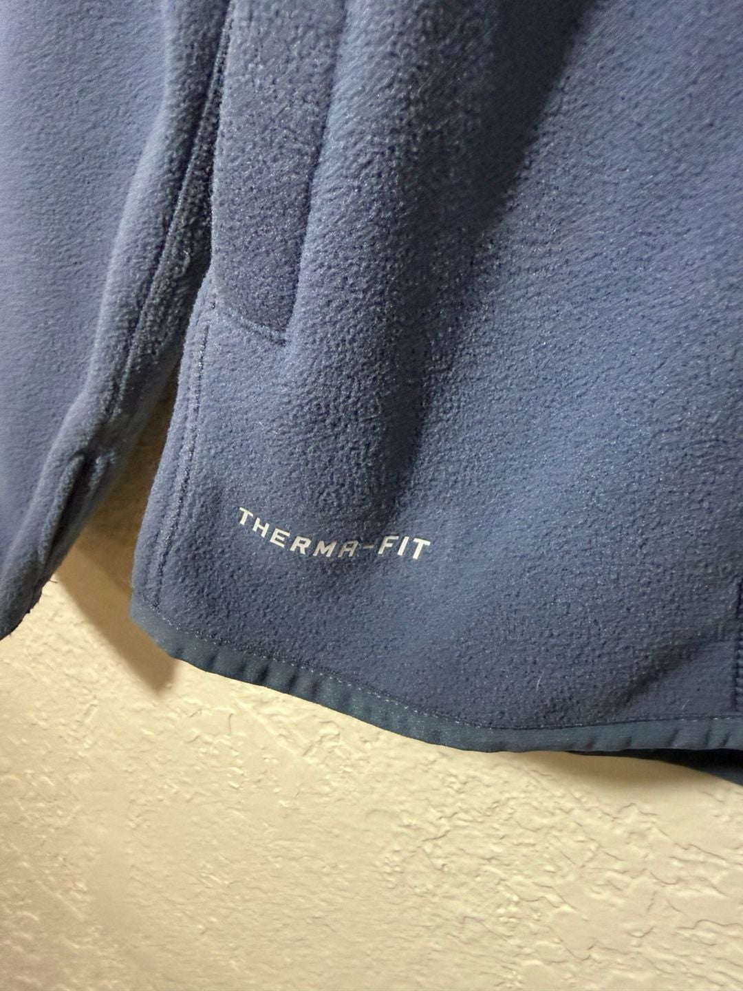 Nike Therma-FIT Hybrid Fleece Zip Jacket Size XL womens slate/navy Blue 6