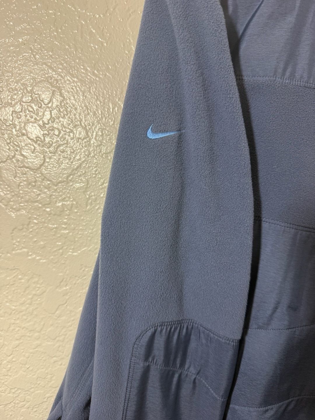 Nike Therma-FIT Hybrid Fleece Zip Jacket Size XL womens slate/navy Blue 11