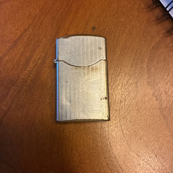 Summit Vintage Pocket Lighter Silver Tone Japan-untested
