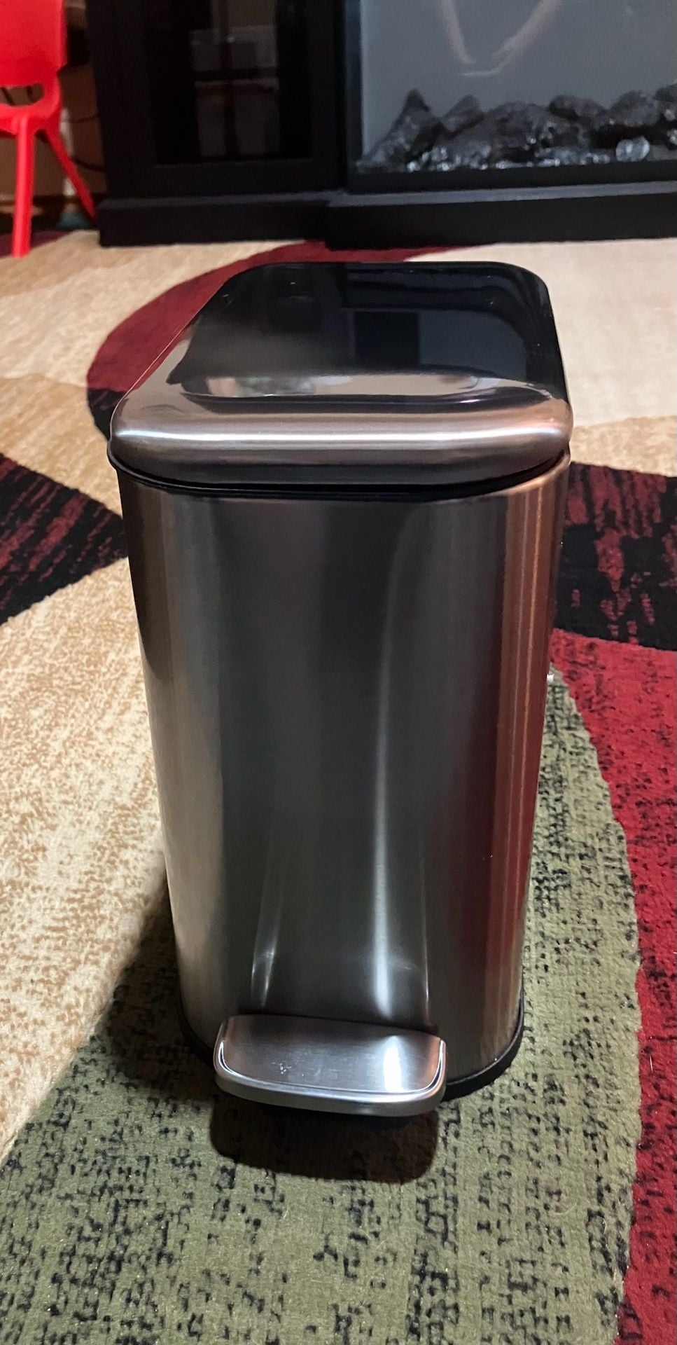 Garvee Slim Stainless Small Steel Trash Can 5L for Small Spaces | New/Open Box 1