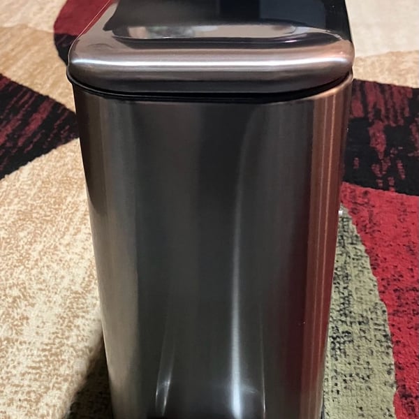 Garvee Slim Stainless Small Steel Trash Can 5L for Small Spaces | New/Open Box
