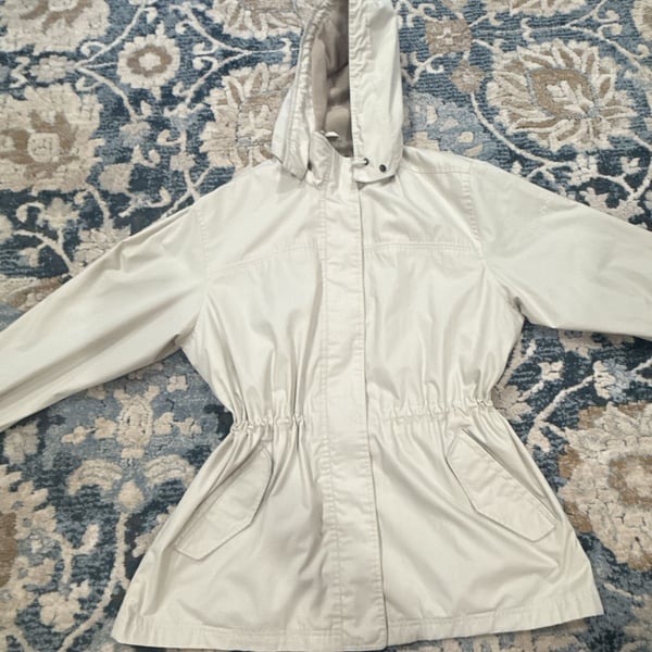 Pacific Trail Jacket Size XL Beige Hooded Outdoor Wear