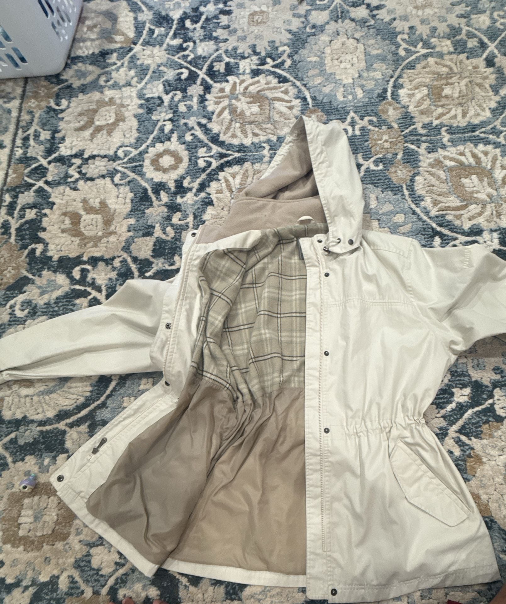 Pacific Trail Jacket Size XL Beige Hooded Outdoor Wear 4