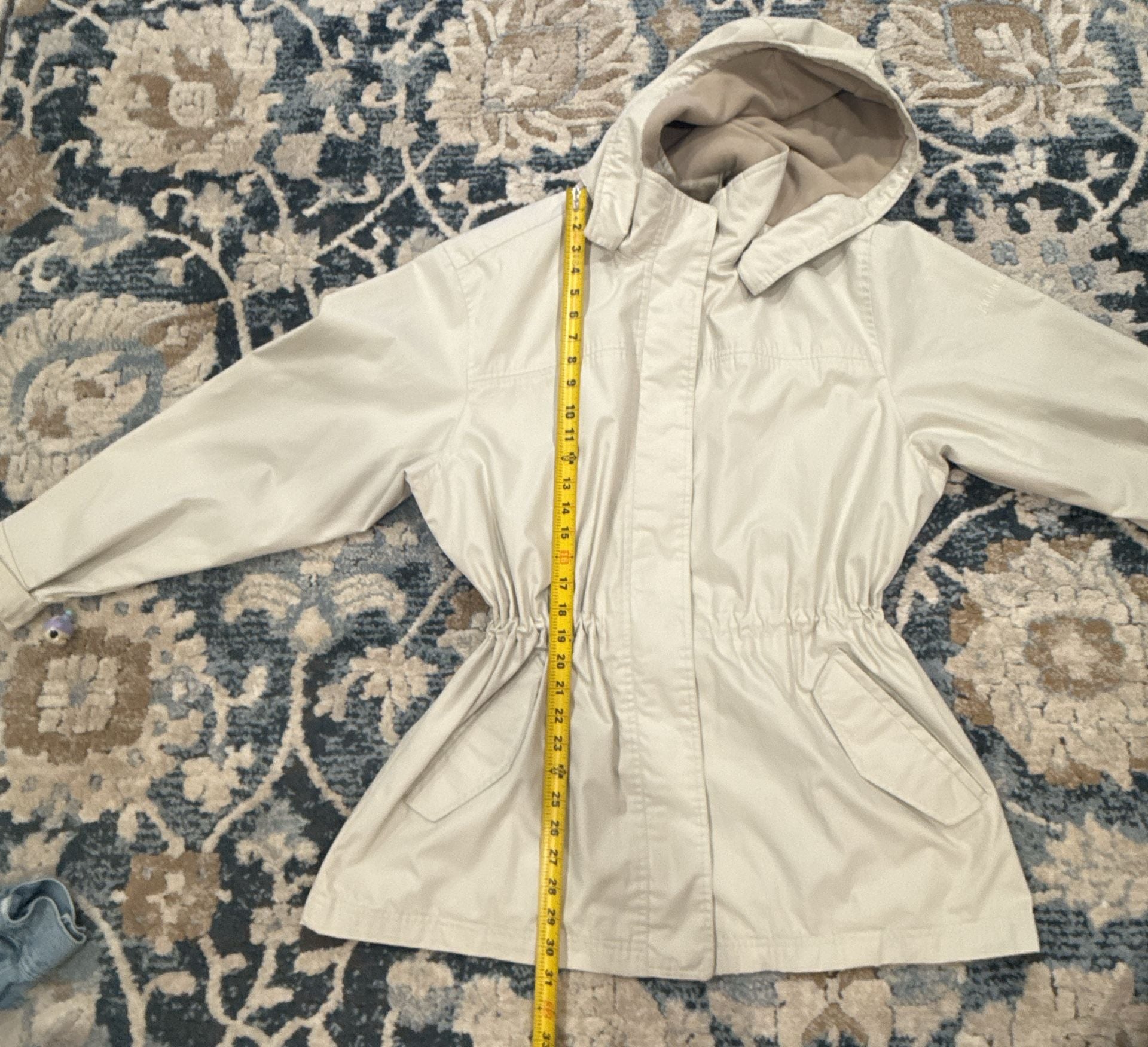 Pacific Trail Jacket Size XL Beige Hooded Outdoor Wear 8
