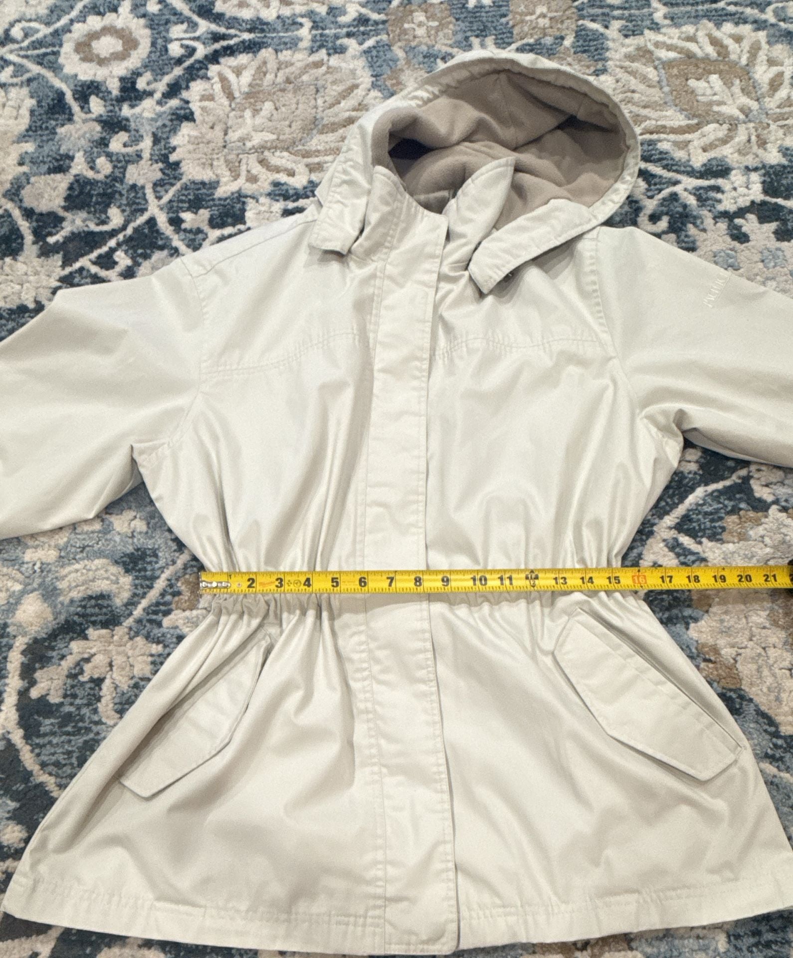 Pacific Trail Jacket Size XL Beige Hooded Outdoor Wear 7
