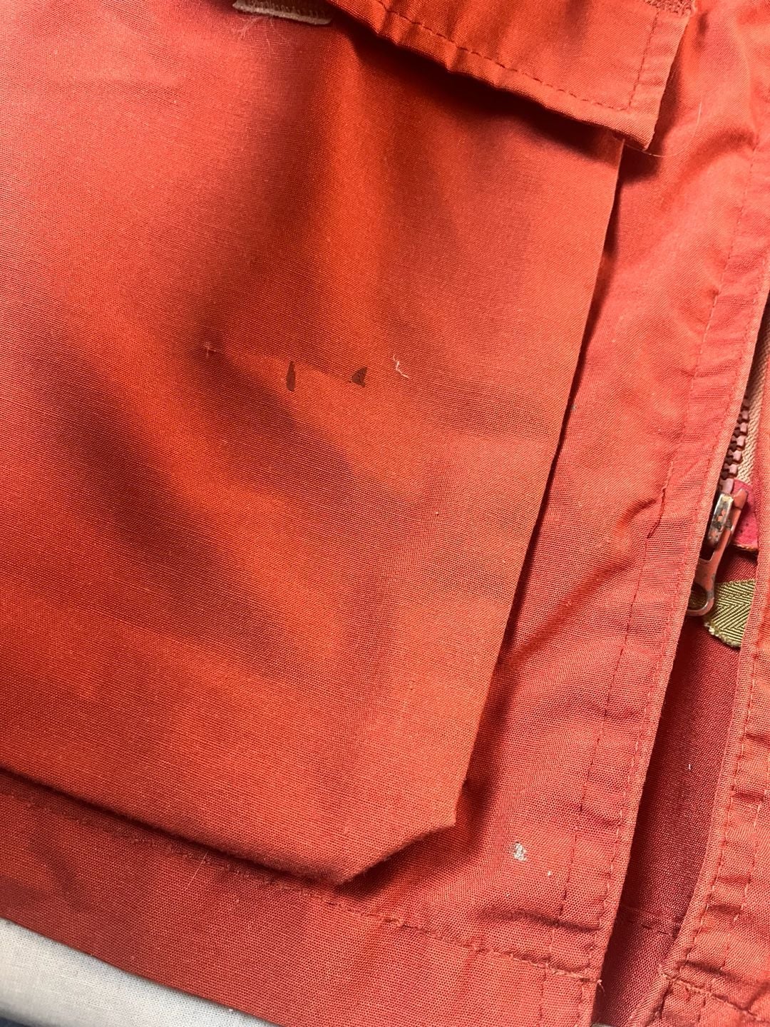 Woolrich Mountain Parka Jacket Small Red 60/40 Utility Coat Vintage 70s 4