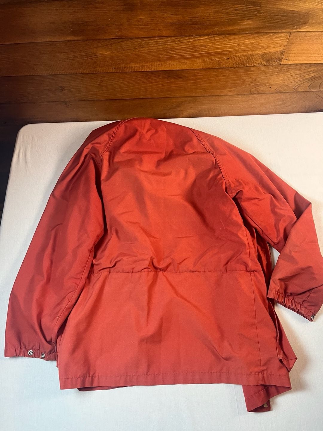 Woolrich Mountain Parka Jacket Small Red 60/40 Utility Coat Vintage 70s 9