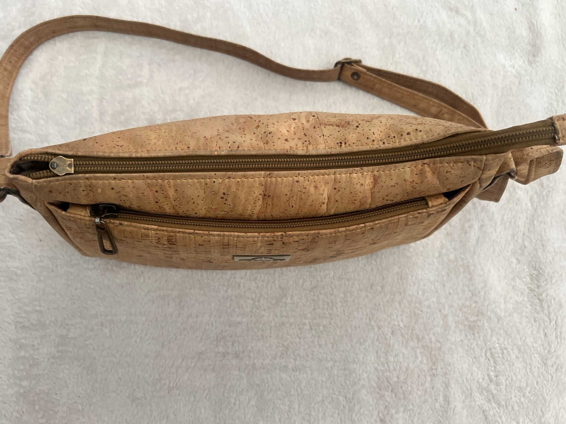 Montado Cork Crossbody Bag Handbag Purse Brown 4
