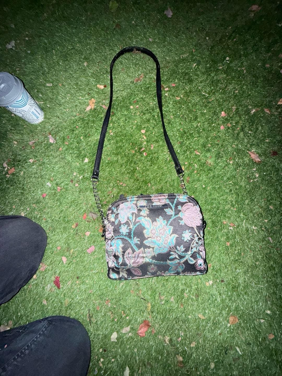 Steve Madden Floral Tapestry Crossbody Bag 2