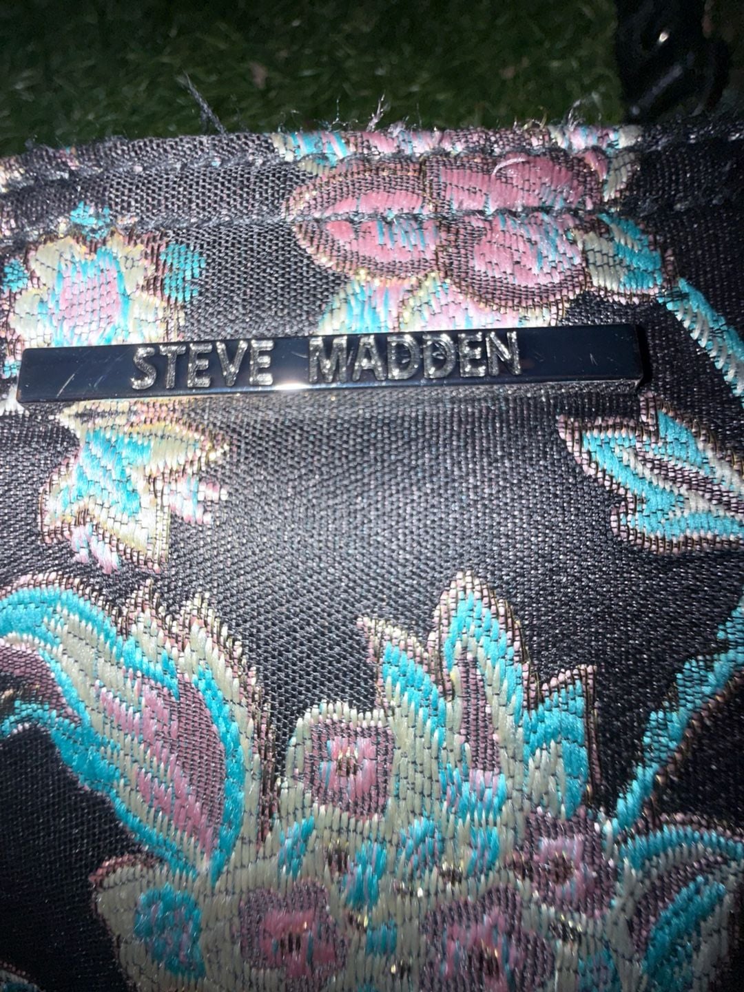 Steve Madden Floral Tapestry Crossbody Bag 6