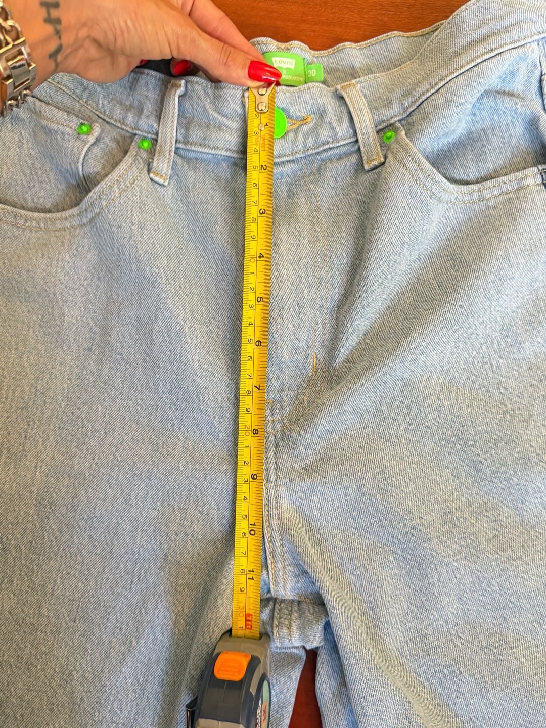 Levi's x Deepika Padukone Jeans Size 30 Two Tone Denim 7