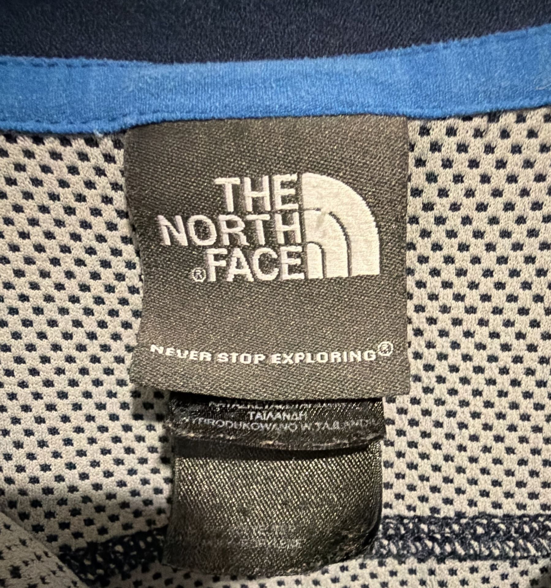 The North Face Polo Shirt Size M Navy Blue Short Sleeve Athletic 3