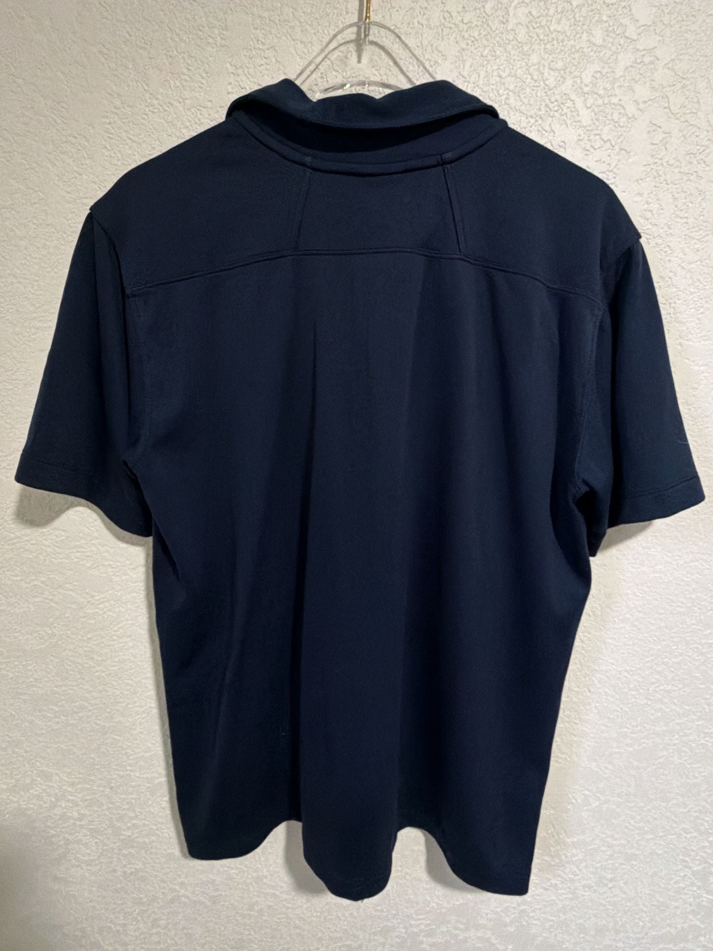 The North Face Polo Shirt Size M Navy Blue Short Sleeve Athletic 4