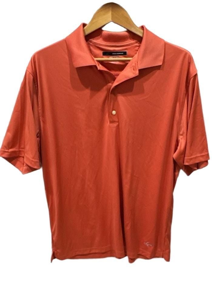 Greg Norman Playdry Polo Size L Coral Red Golf Shirt
E907 2