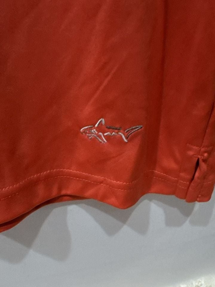 Greg Norman Playdry Polo Size L Coral Red Golf Shirt
E907 4