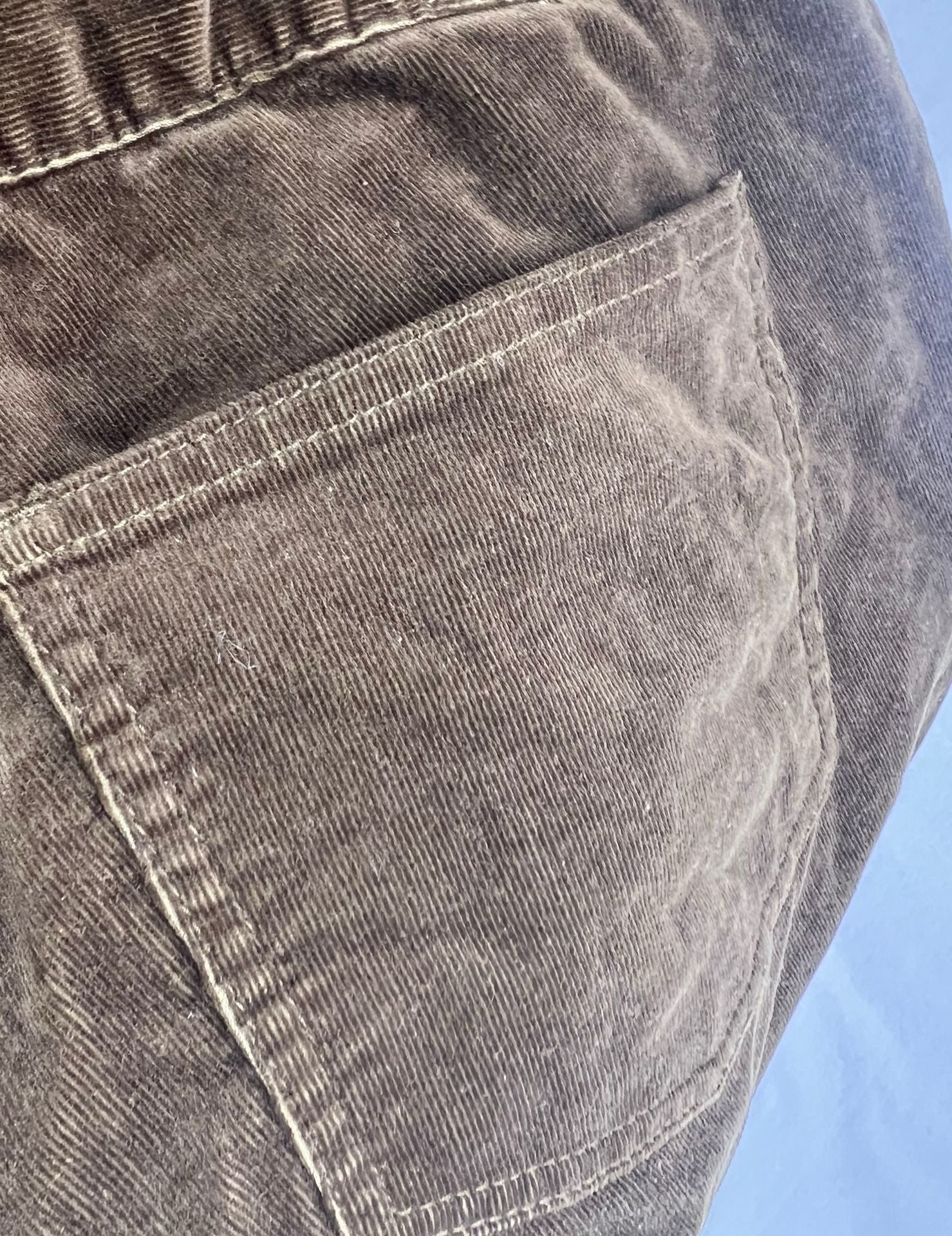 Hatch The Selma Cord Overall Brown Corduroy 14
