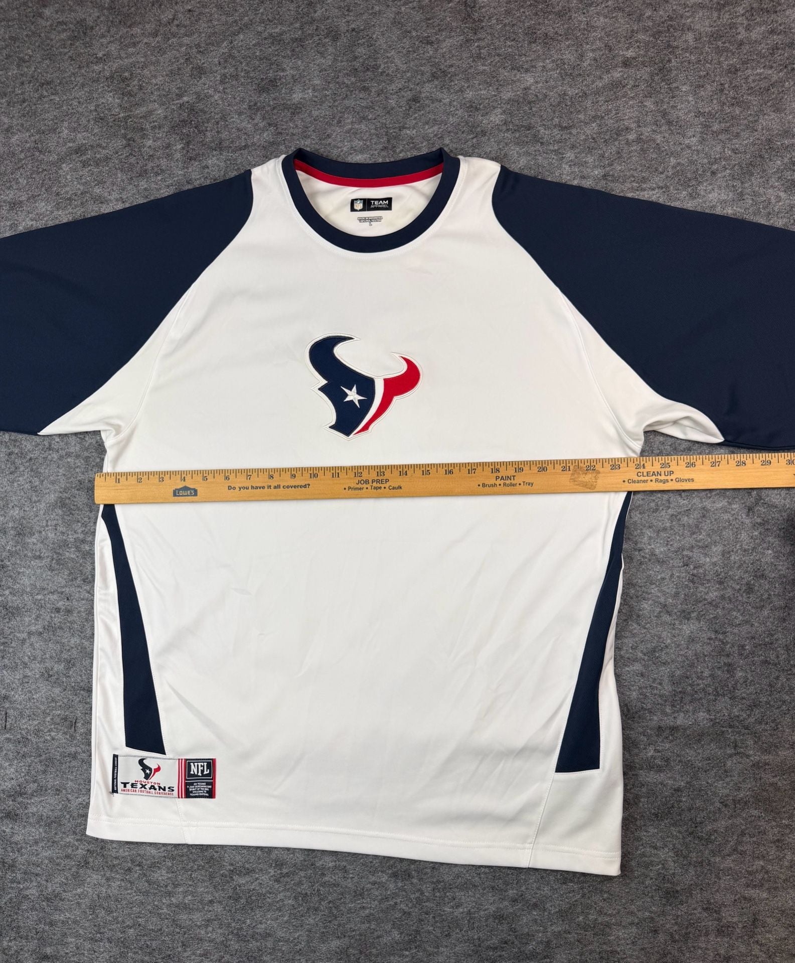 NFL Team Apparel Houston Texans Size L T-Shirt 5