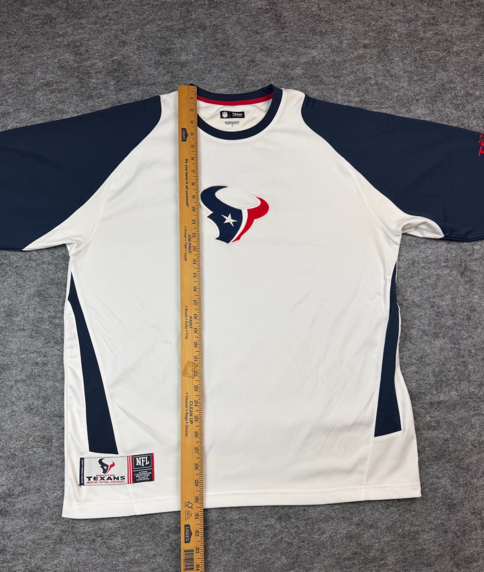 NFL Team Apparel Houston Texans Size L T-Shirt 6