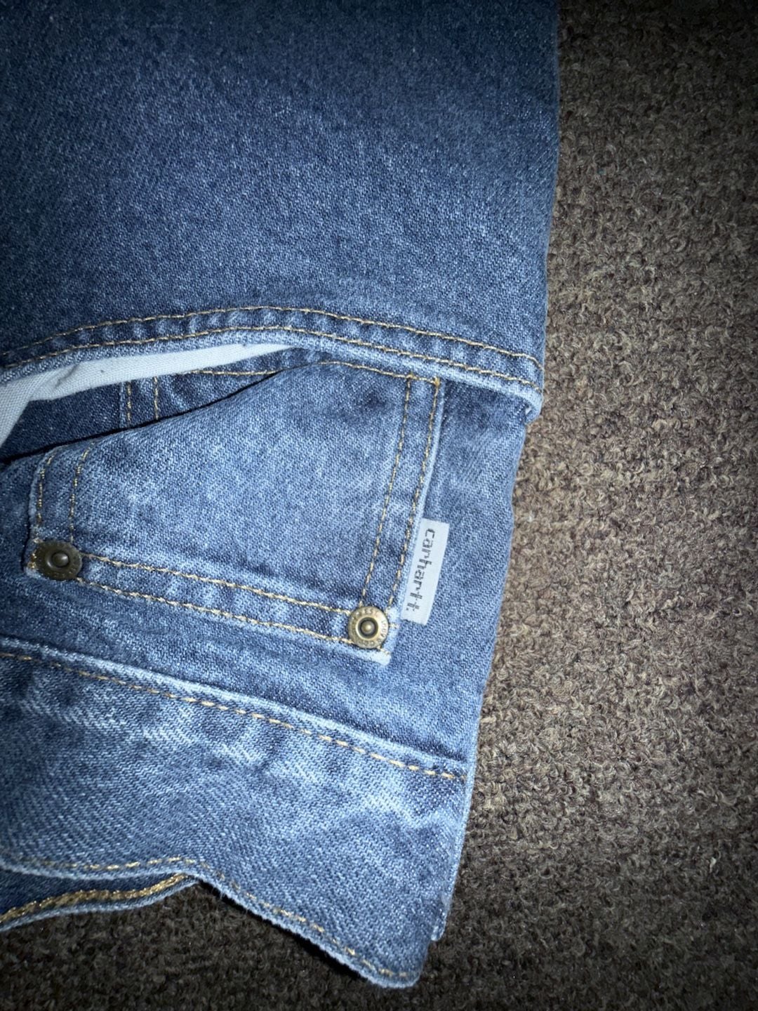Carhartt Relaxed Fit Jeans Blue Denim 4
