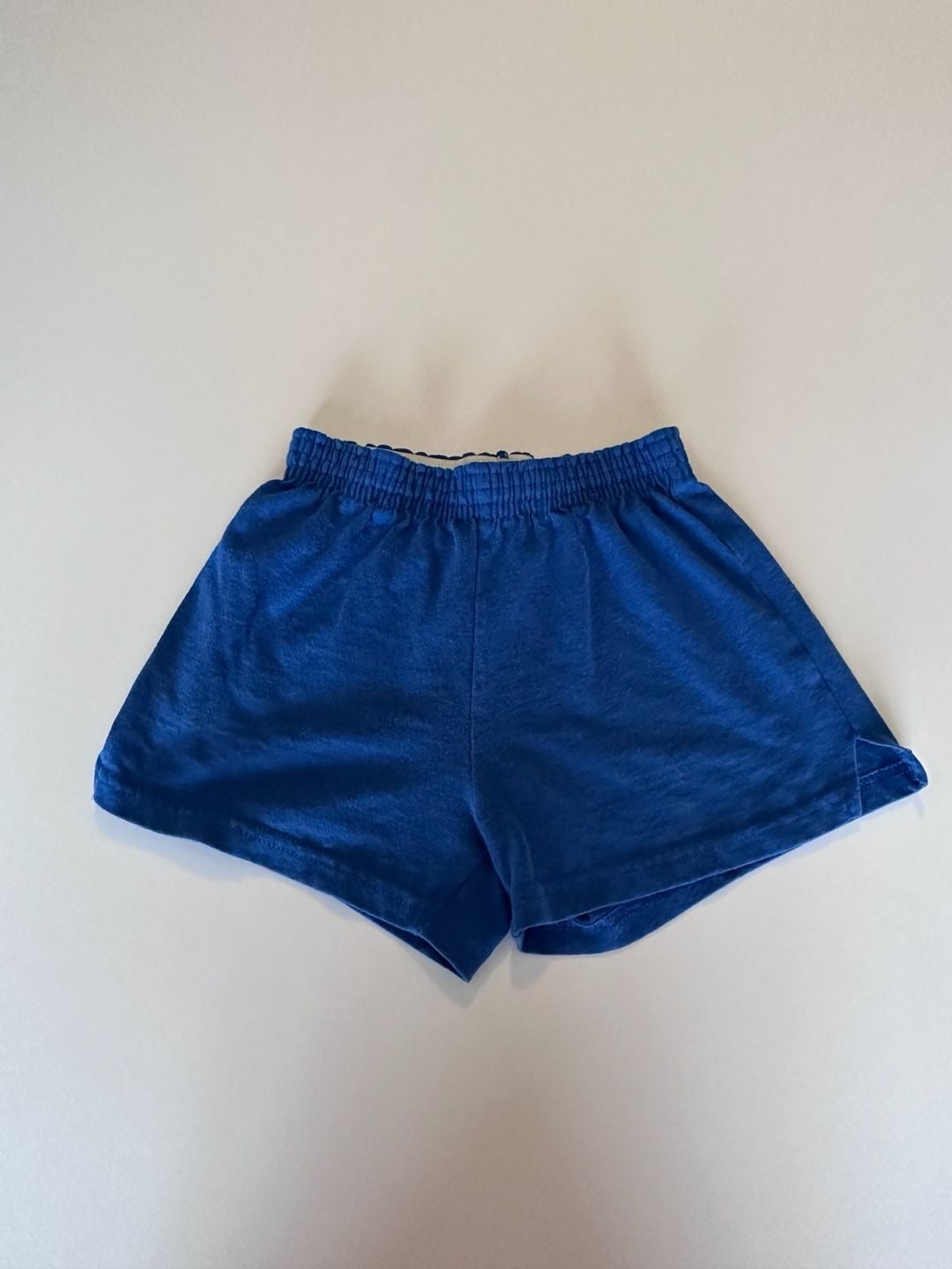 Soffe Shorts Youth M Blue Athletic Fleece Elastic Waist Gym 2