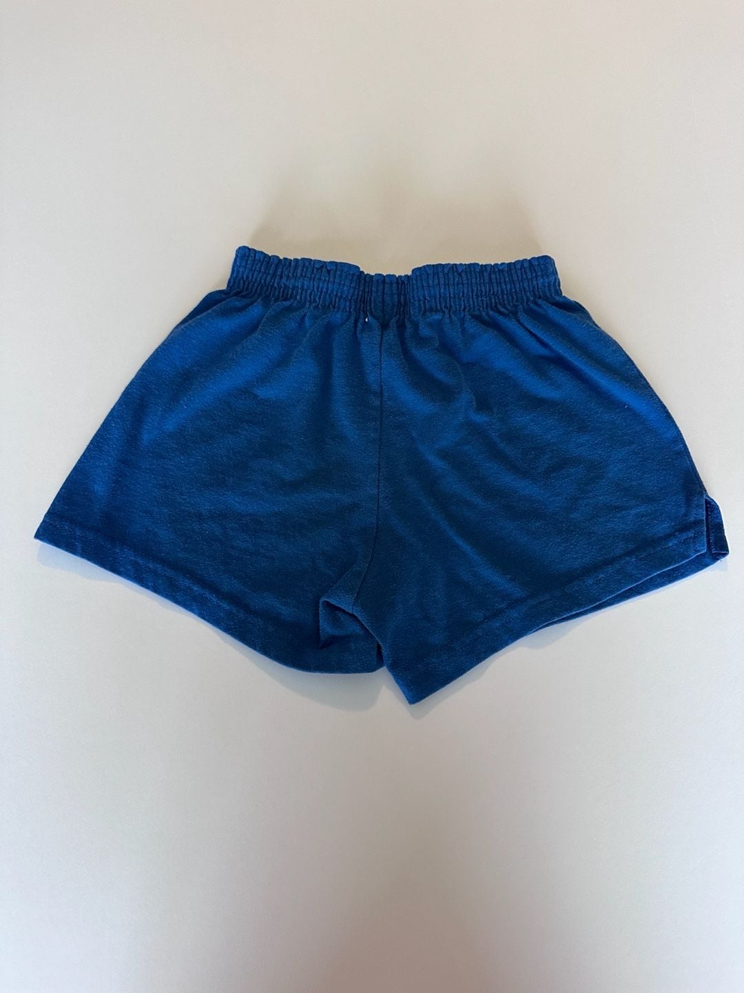 Soffe Shorts Youth M Blue Athletic Fleece Elastic Waist Gym 3