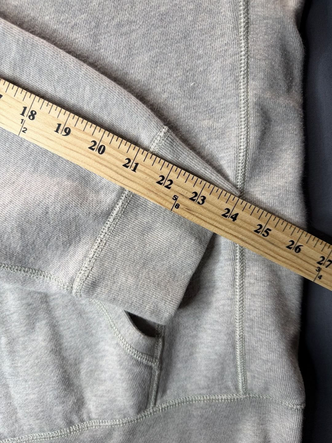 Polo Ralph Lauren Full Zip Hoodie Size XXL Gray Waffle Lined Sweatshirt 7