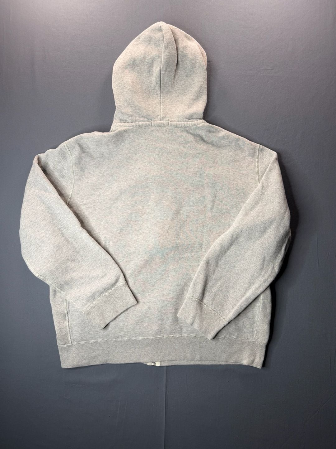Polo Ralph Lauren Full Zip Hoodie Size XXL Gray Waffle Lined Sweatshirt 9