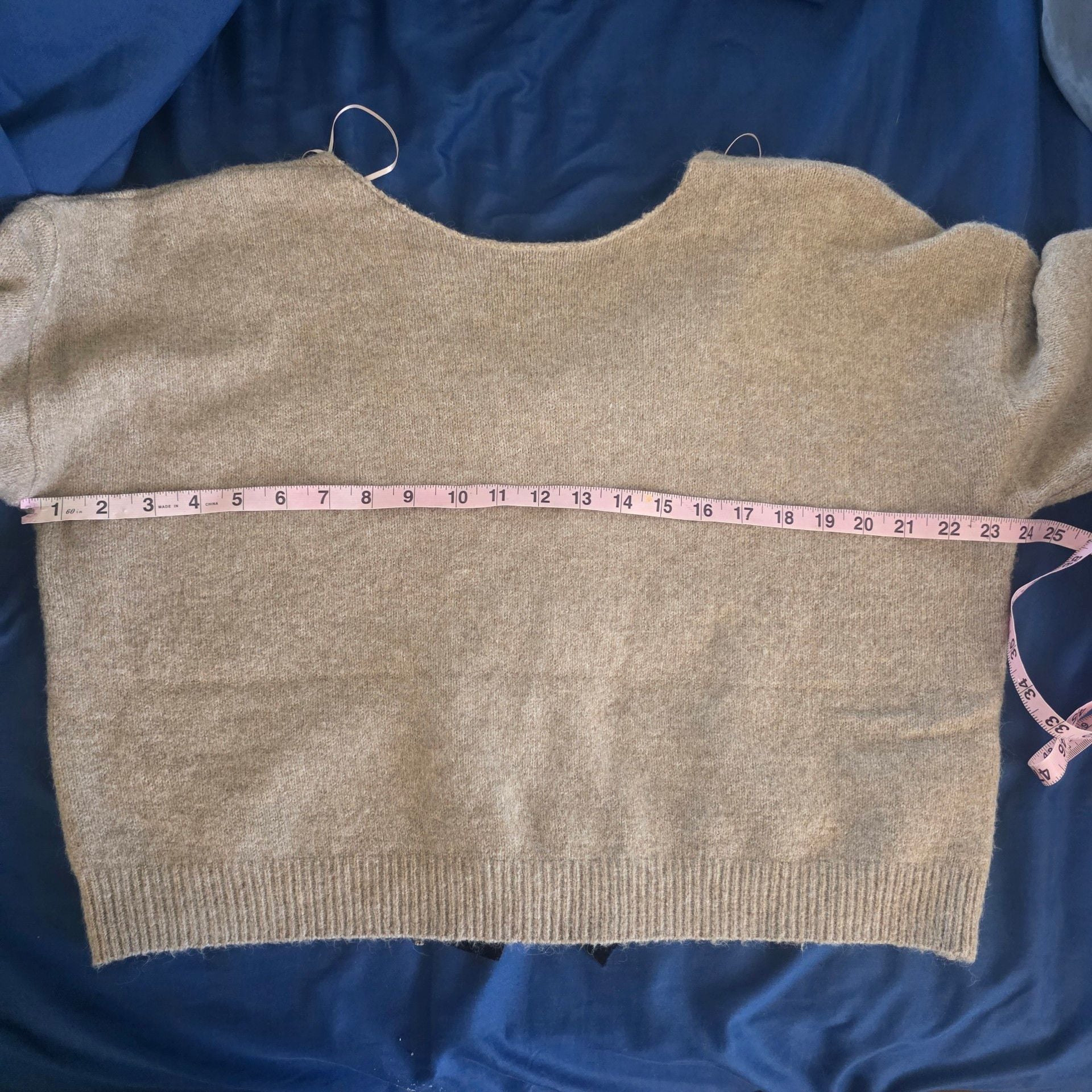 MINE Coquette balletcore Velvet Bow Cardigan Cropped Sweater size Large 7