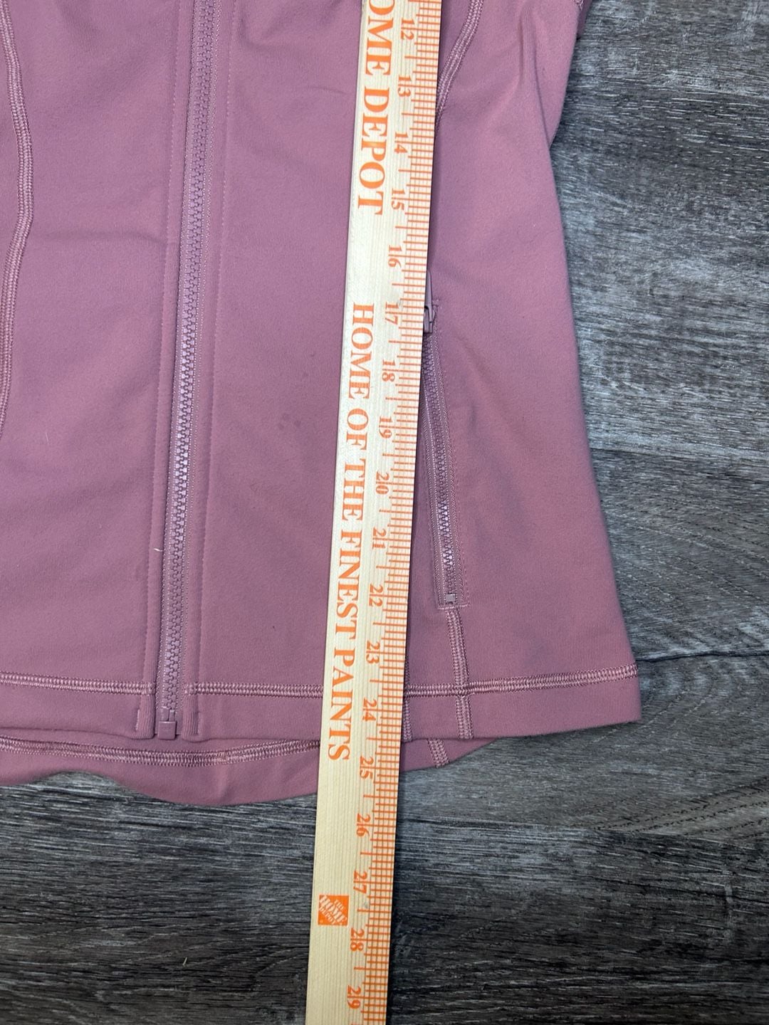 Lululemon Define Jacket Luon Size 6 Pink Full Zip Athletic 6