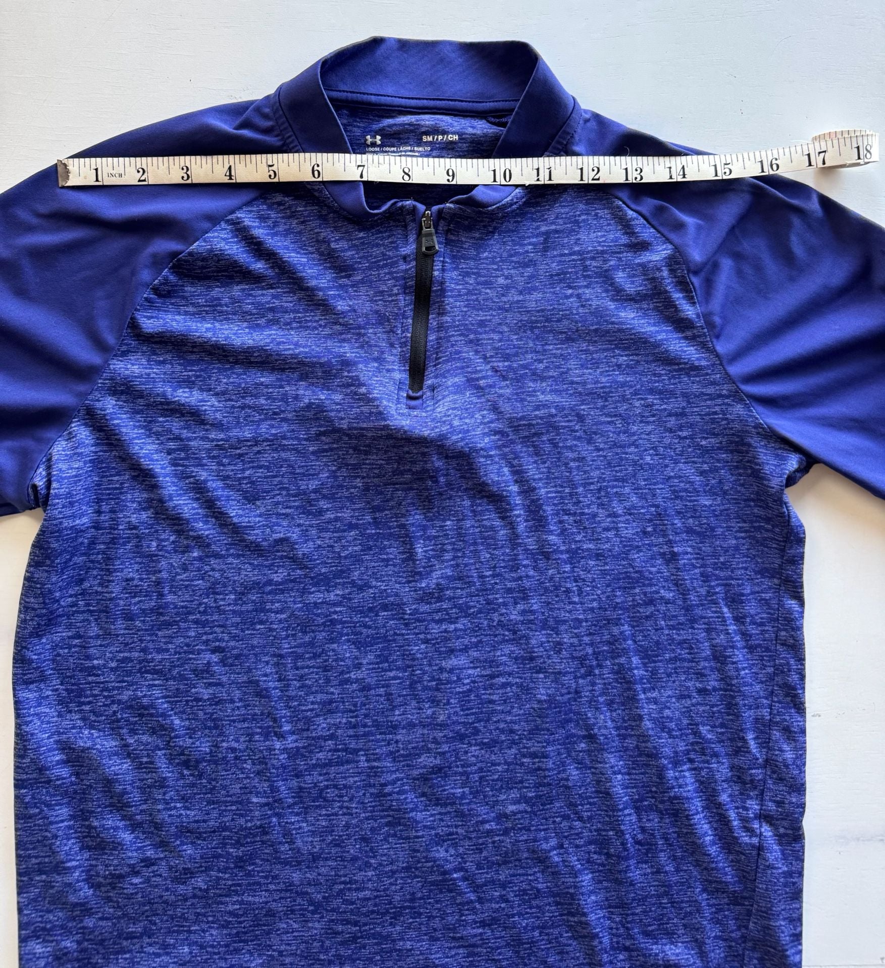 Under Armour Tech  1/4 Zip Long Sleeve Womens Size SM 8