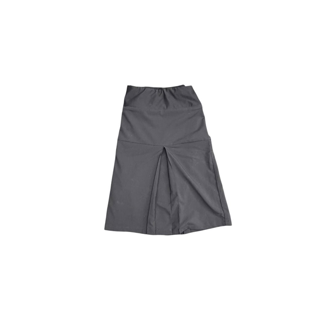 Lands' End Active Skort Size M Black Pleated Athletic Tennis 4