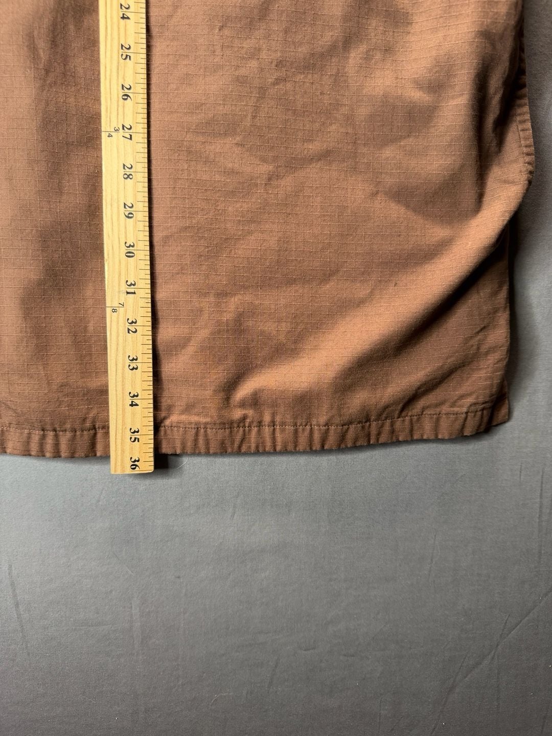 Harley-Davidson Long Sleeve Button-Up Shirt Size 5XL Brown Ripstop Embroidered 8