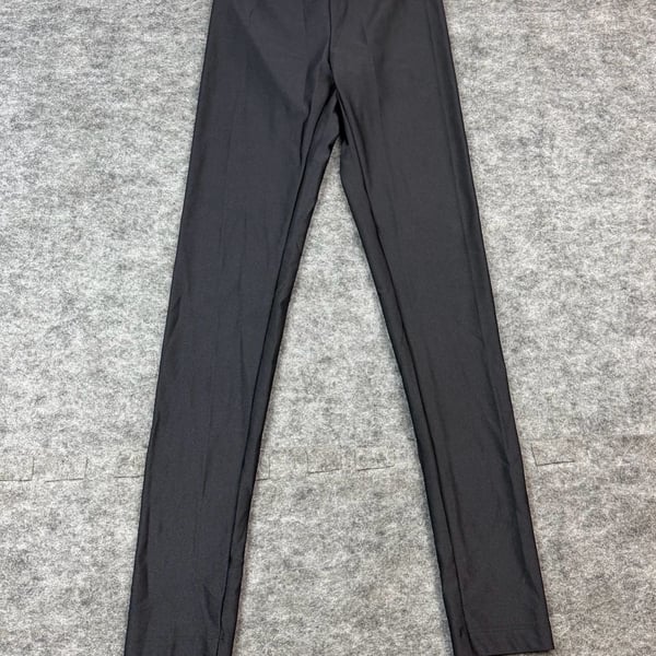 Versace Jeans Couture Black Leggings Logo Waistband Size o